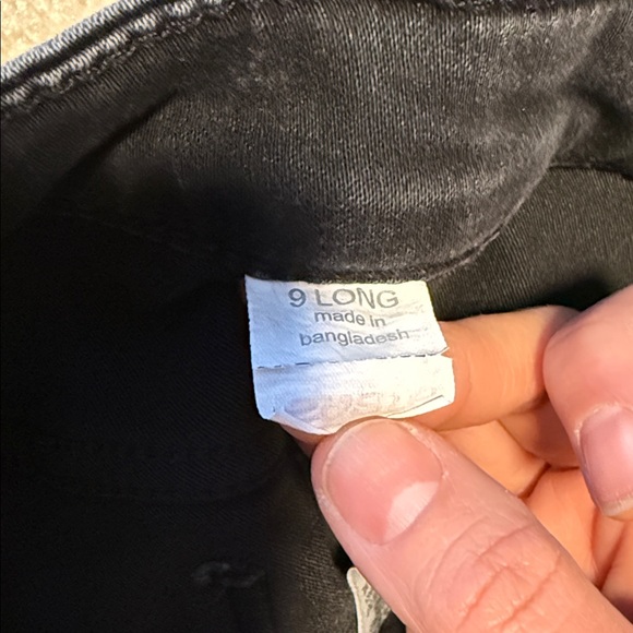 Girls Black stretch pants - Picture 8 of 8